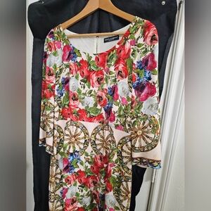 Dolce & Gabbana Multicolor Floral Blouse